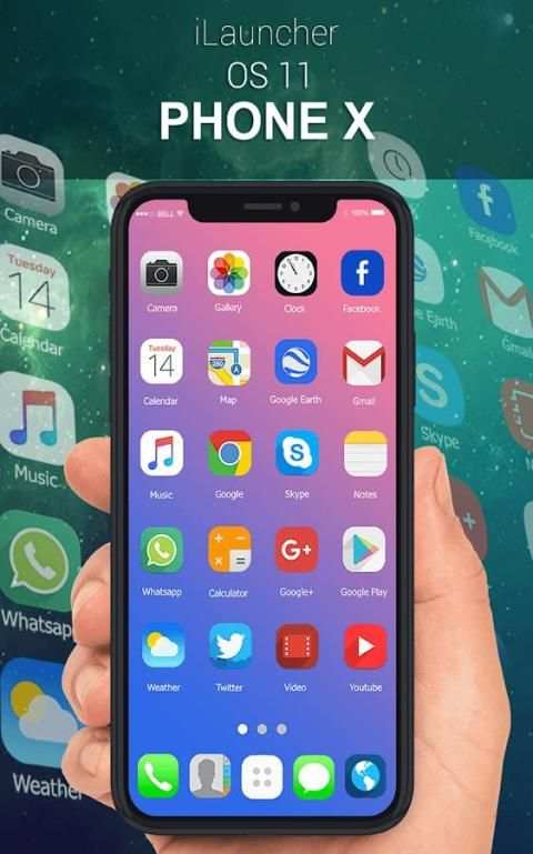 Phone X Launcher For Android-Wallpapers, Themes screenshot 3