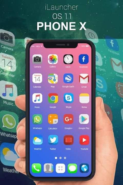 Phone X Launcher For Android-Wallpapers, Themes screenshot 7