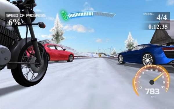 Moto Speed City Racing स्क्रीनशॉट 4