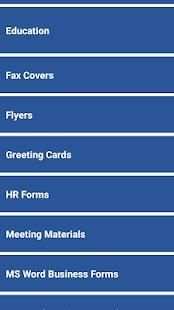Premade Word Sheets screenshot 5