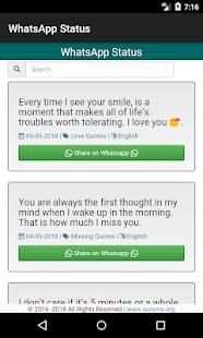 WhatsApp Status screenshot 1