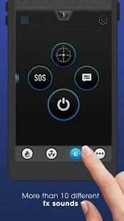 Flashlight Compass with Sounds screenshot 2