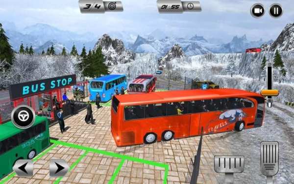 Offroad Bus Driving Simulator 2018: Bus Games Free screenshot 9