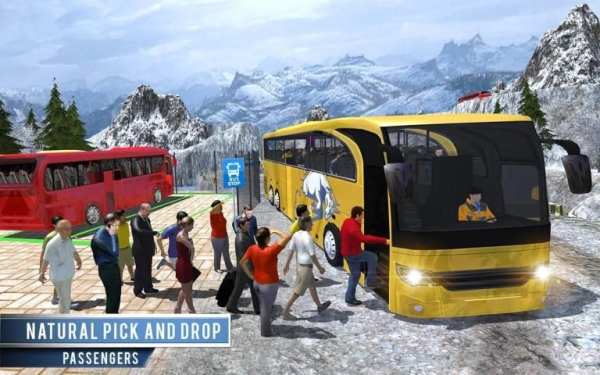 Offroad Bus Driving Simulator 2018: Bus Games Free screenshot 6