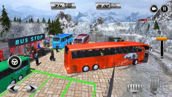 Offroad Bus Driving Simulator 2018: Bus Games Free screenshot 2