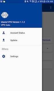 MasterVPN screenshot 1