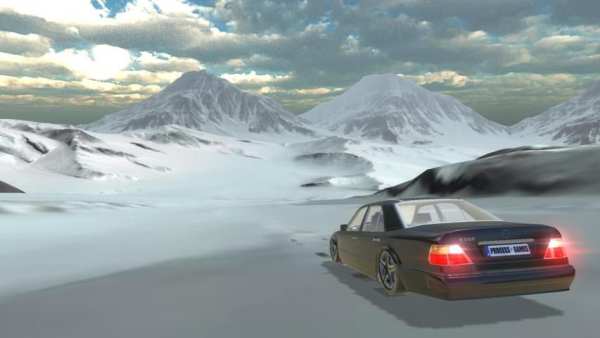 Benz E500 W124 Drift Simulator screenshot 3
