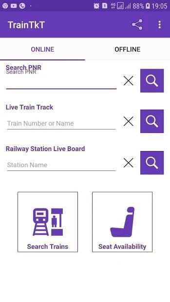 TrainTKT-W/L Ticket & PNR Prediction,Station Board screenshot 2