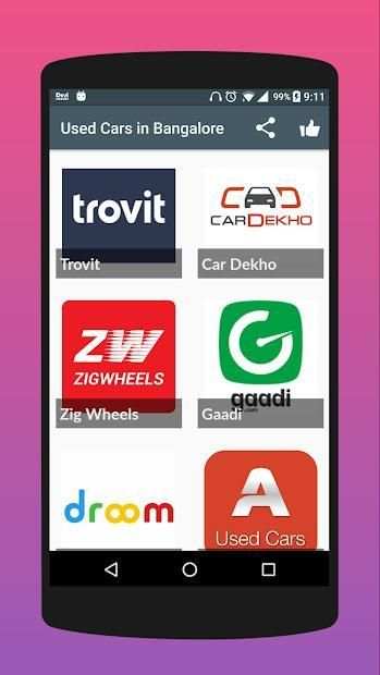 Used Car in Bangalore स्क्रीनशॉट 1