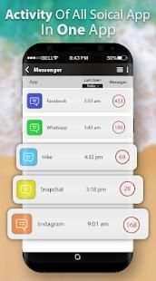 Messenger 2018 - Messenger For All Social Apps 3.0 screenshot 3