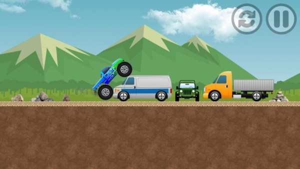 The Mad Truck Challenge ( Trucks Game) स्क्रीनशॉट 1