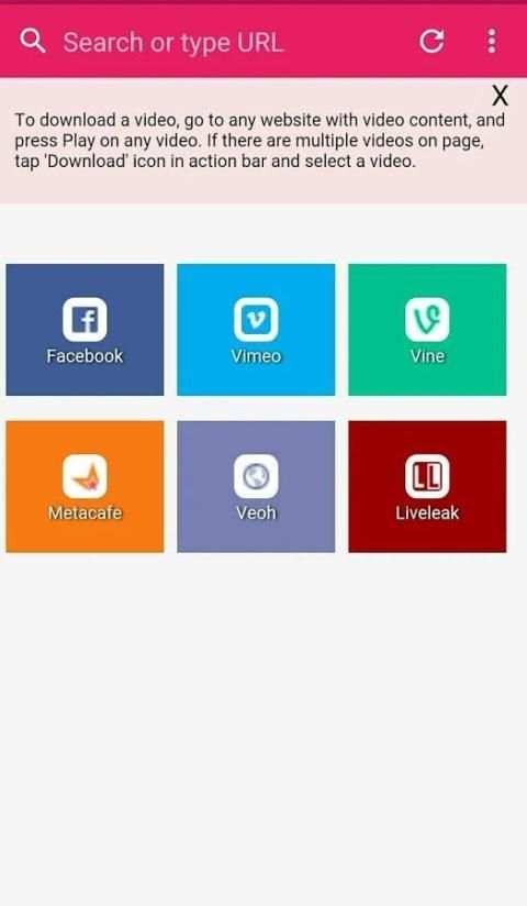 Online Video Downloader screenshot 1