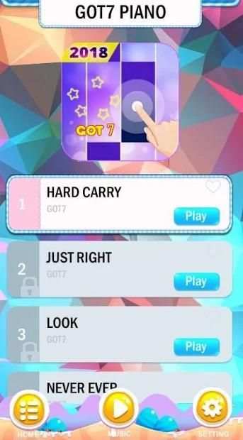 GOT7 Piano Tiles screenshot 4