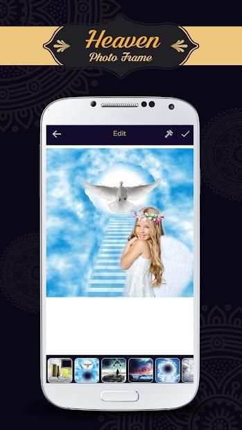 Heaven Photo Frames स्क्रीनशॉट 4