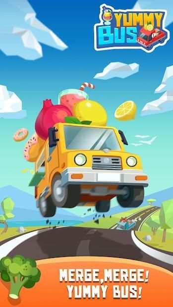 Yummy Bus - Merge & Idle Game screenshot 4