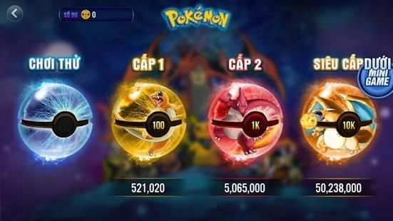 Slots Pokémon: Tai Xiu - Tài Xỉu Game bai screenshot 2