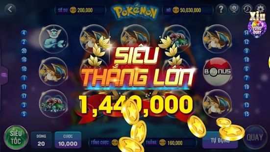 Slots Pokémon: Tai Xiu - Tài Xỉu Game bai screenshot 1