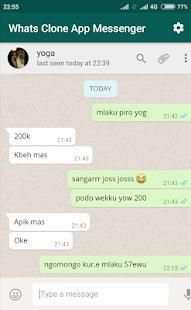 Whats Clone App Messenger screenshot 2