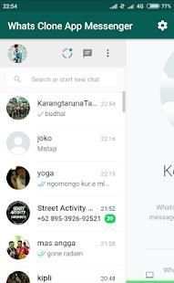 Whats Clone App Messenger screenshot 1