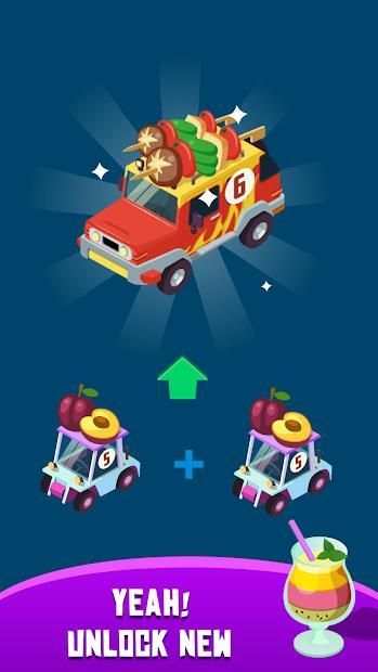 Yummy Bus - Merge & Idle Game screenshot 2