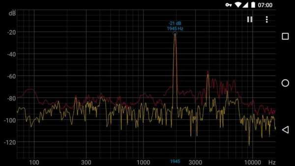 Spectroid screenshot 2