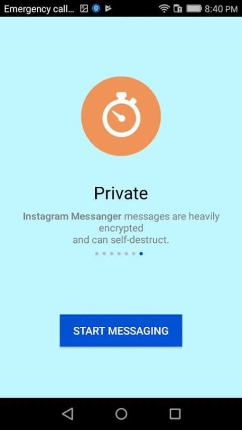 Instagram Messanger screenshot 1