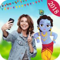 Selfie with Lord Krishna on 9Apps