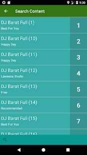 Full Mp3 Dj Remix Barat Offline 2018 screenshot 3
