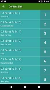 Full Mp3 Dj Remix Barat Offline 2018 screenshot 5
