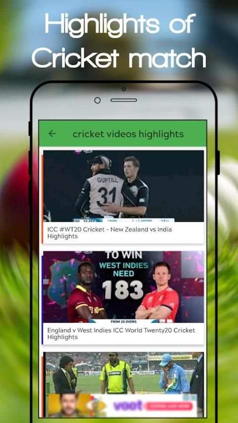 Cricmate - Cricket Videos screenshot 2