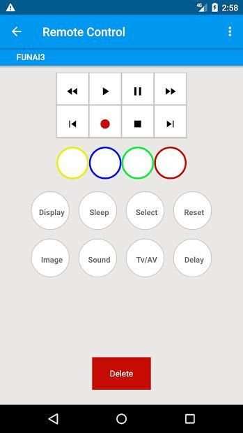 Funai TV Remote screenshot 2