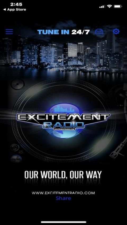 Excitement Radio screenshot 3