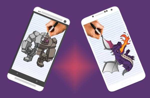 How To Draw Clash of clans characters screenshot 3
