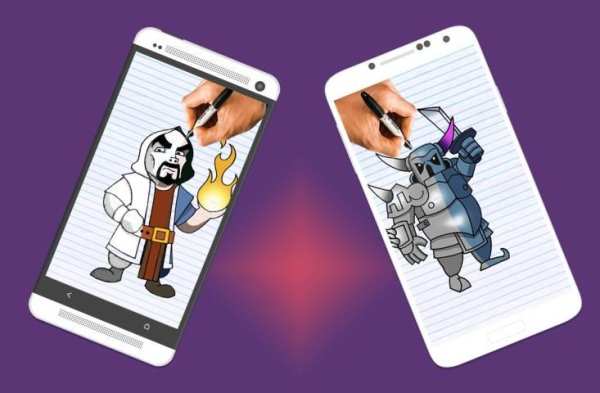How To Draw Clash of clans characters screenshot 1