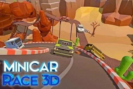 Mini Car Race 3D screenshot 2