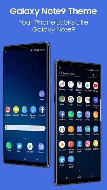 Launcher Theme for Note 9 - Galaxy Note 9 Theme screenshot 4