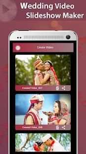 Wedding Video Slideshow Maker स्क्रीनशॉट 1