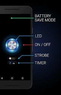 Flashlight LED Stroboscope + Timer screenshot 1