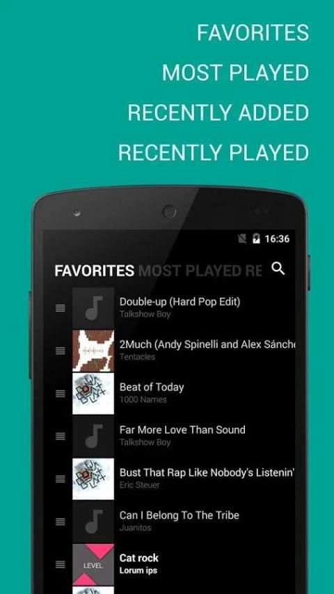 BlackPlayer Music Player स्क्रीनशॉट 5