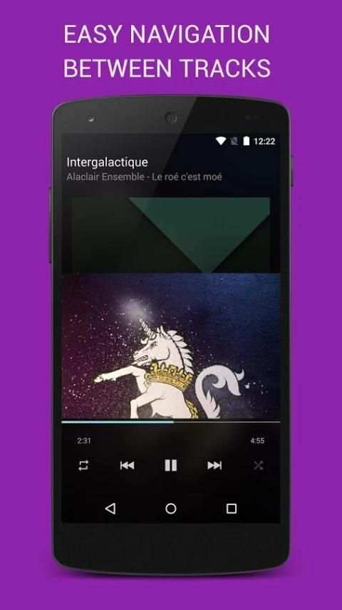 BlackPlayer Music Player स्क्रीनशॉट 7