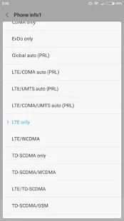 4G LTE Network Mode Only स्क्रीनशॉट 4