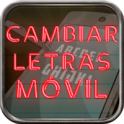 ikon Cambiar Letra Movil sin Root Android Tutoriales