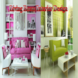 living room interior design icon