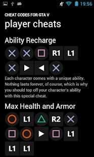 Cheat Codes for GTA V screenshot 5
