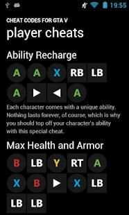 Cheat Codes for GTA V screenshot 7
