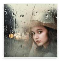 Rain Overlay Frame Picture With Effect on 9Apps