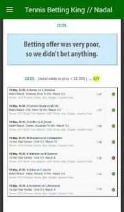 Tennis Betting King // Nadal screenshot 2