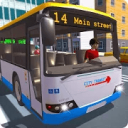 Metro Bus driver 2018: Driving simulator games 3D आइकन