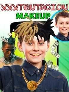 XXXTentacion Hair Photo Editor स्क्रीनशॉट 1