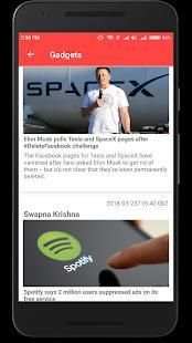 MyUpdates(News App) स्क्रीनशॉट 1
